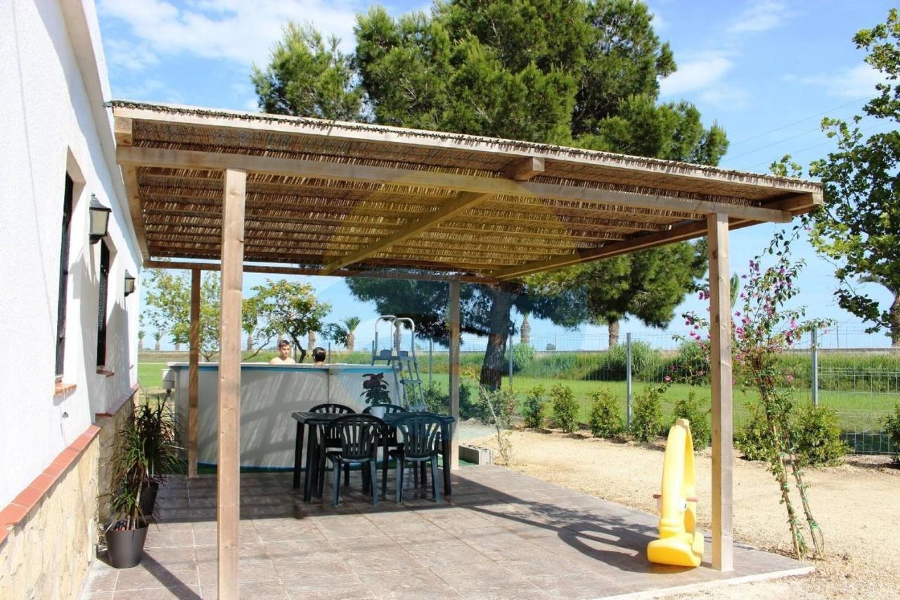 Quet - Casa Rural Con Piscina Privada En El Delta Del Ebro - Deltavacaciones Deltebre Buitenkant foto
