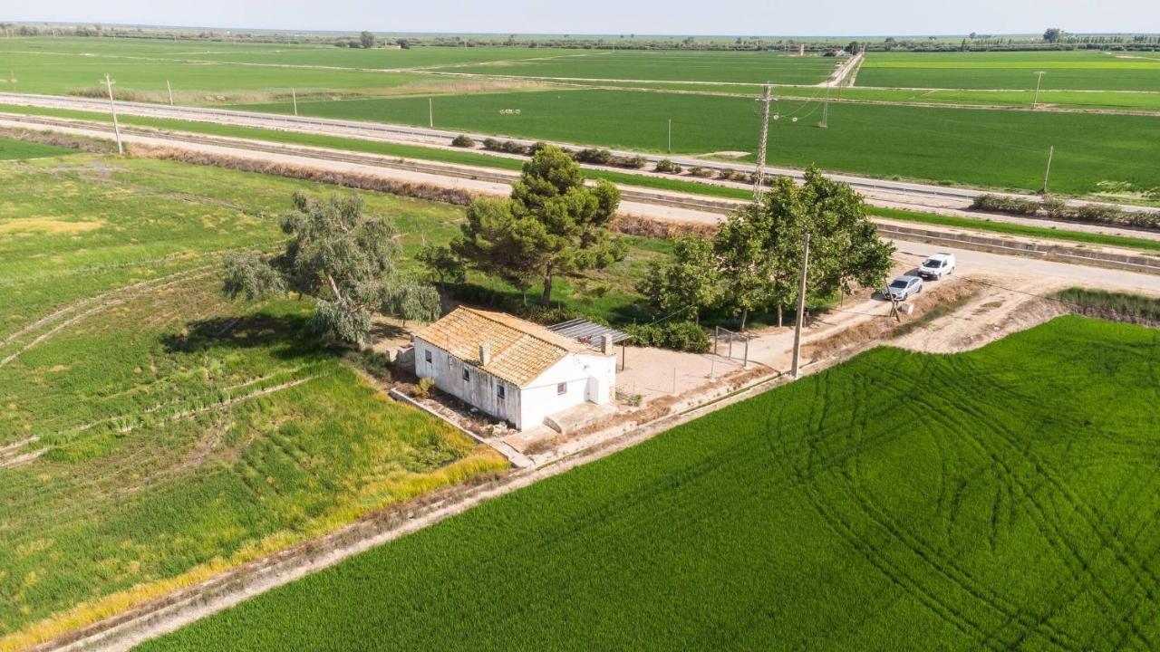 Quet - Casa Rural Con Piscina Privada En El Delta Del Ebro - Deltavacaciones Deltebre Buitenkant foto