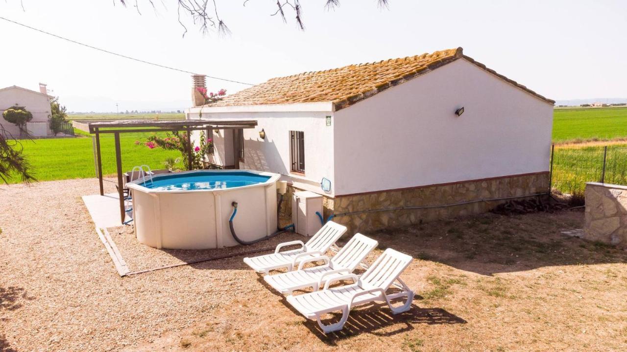 Quet - Casa Rural Con Piscina Privada En El Delta Del Ebro - Deltavacaciones Deltebre Buitenkant foto