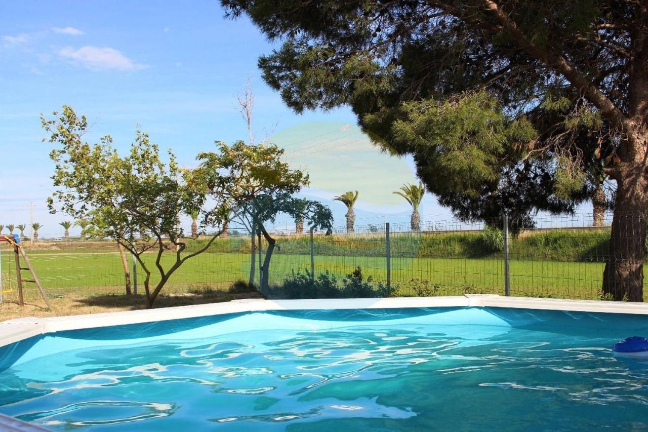 Quet - Casa Rural Con Piscina Privada En El Delta Del Ebro - Deltavacaciones Deltebre Buitenkant foto